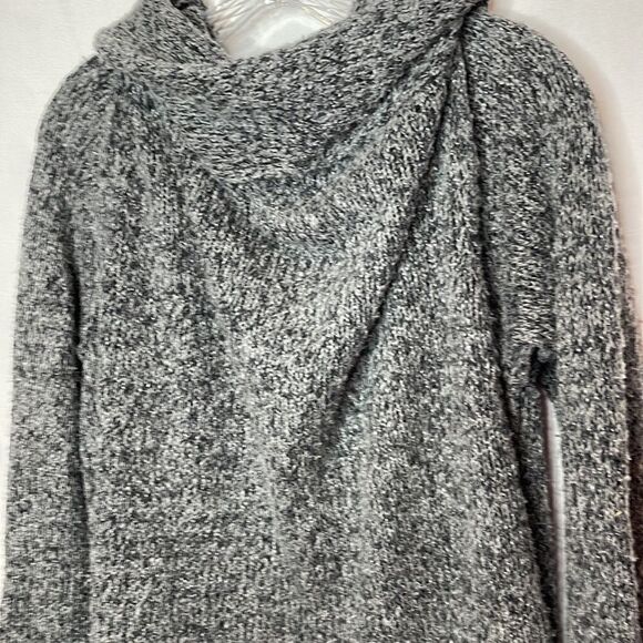 Anthropology Grey/Black Open Cardigan. Size Medium. - Picture 5 of 7